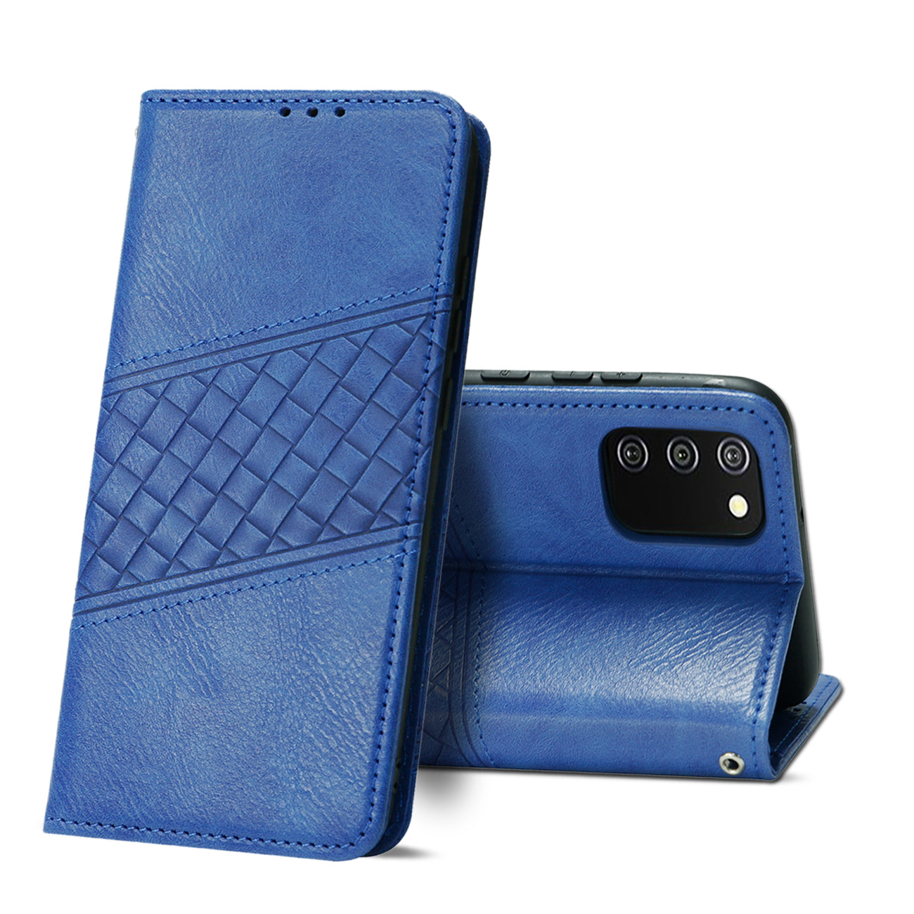 Reiko Samsung Galaxy A02S 3-In-1 Wallet Case In Blue